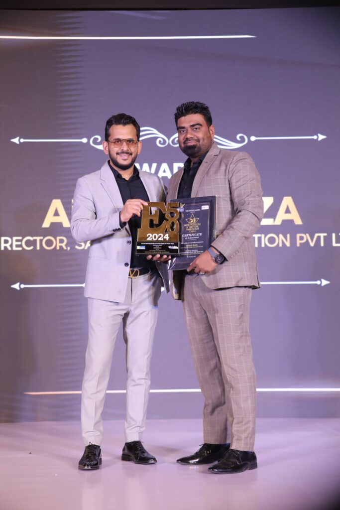 Award with Aman